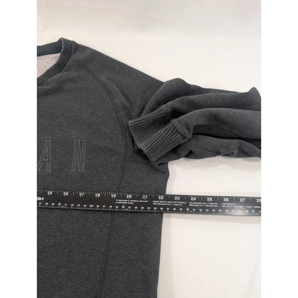 Air Jordan‎ Flight Jumpman Pullover Gray Sweatshirt Heavy Embroidery Large